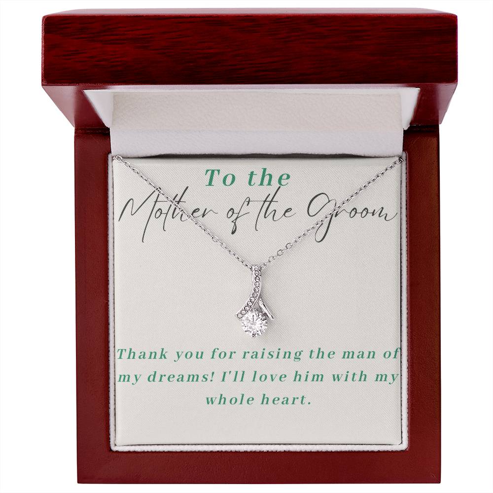Mother of The Groom Alluring Beauty Necklace-[Heartfelt Family Gift]