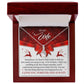 Christmas Gift for Wife To My Wife Necklace Elegant and Meaningful-[Heartfelt Family Gift]