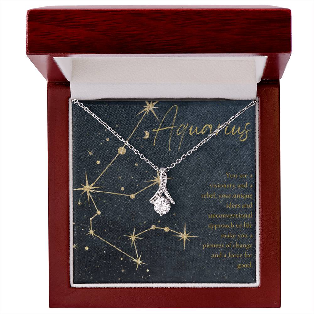 Aquarius Alluring Beauty Necklace-[Heartfelt Family Gift]