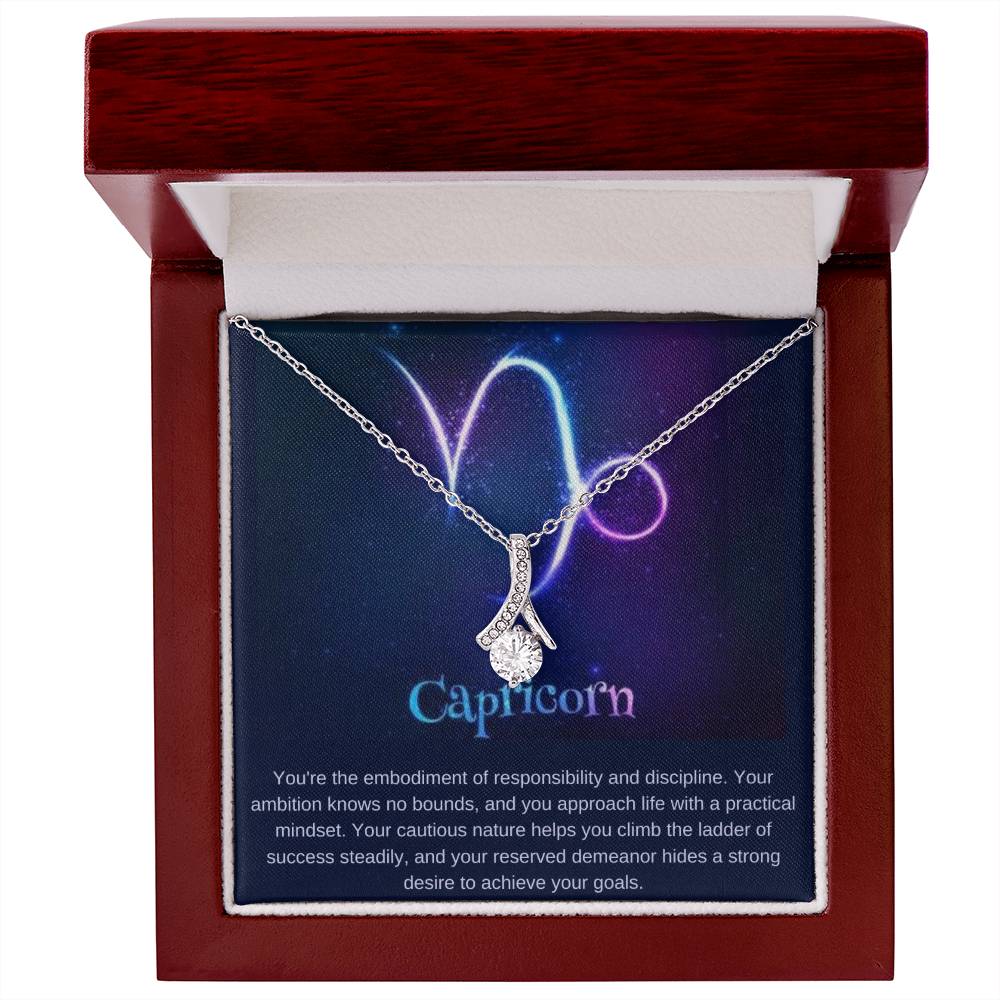 Capricorn Alluring Beauty Necklace-[Heartfelt Family Gift]