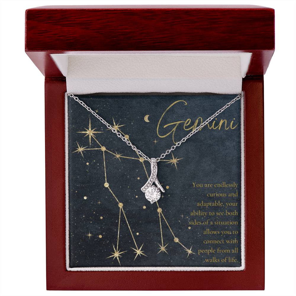 Gemini Alluring Beauty Necklace-[Heartfelt Family Gift]