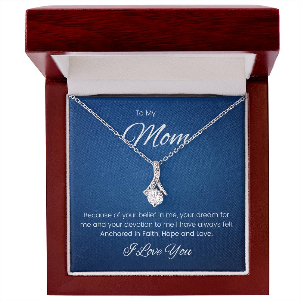 Mom Faith Hope and Love Alluring Beauty Necklace-[Heartfelt Family Gift]