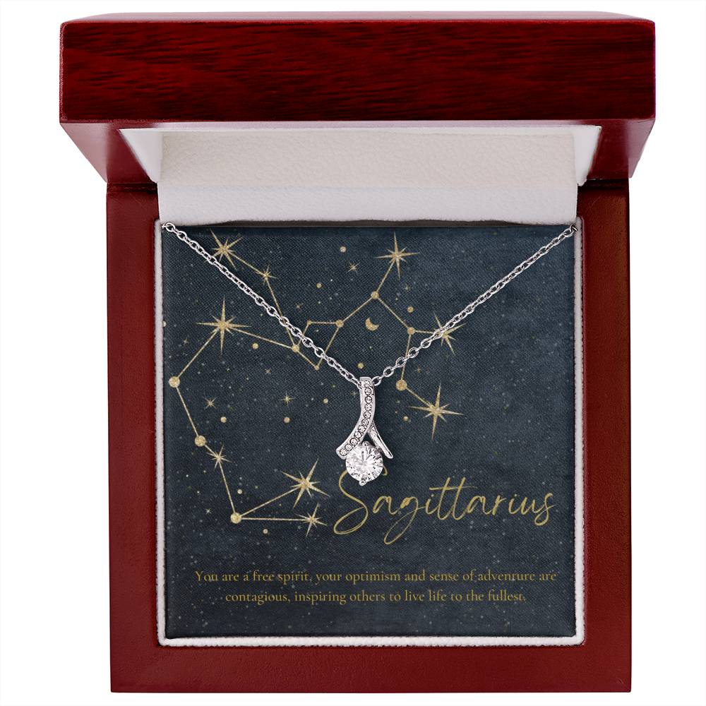 Sagittarius Alluring Beauty Necklace-[Heartfelt Family Gift]