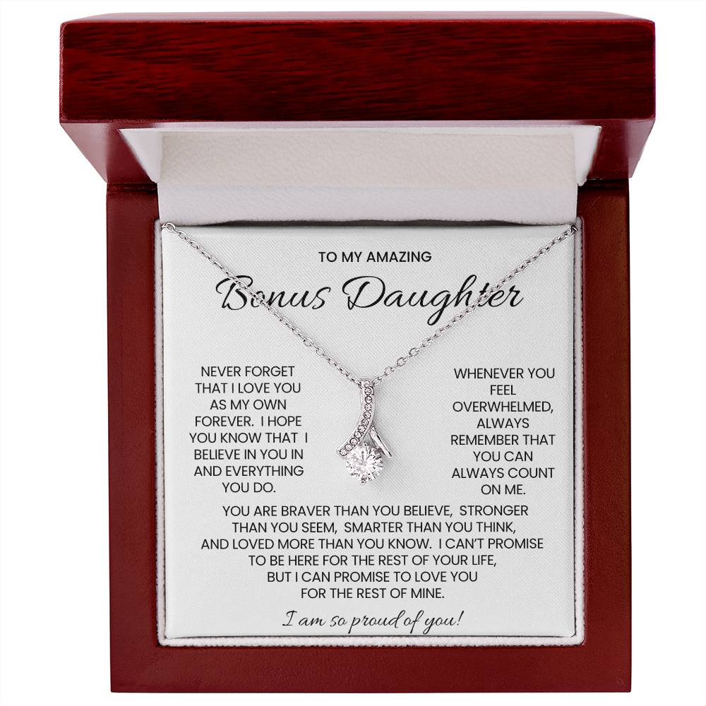 Stepddaughter Alluring Beauty Necklace Gift