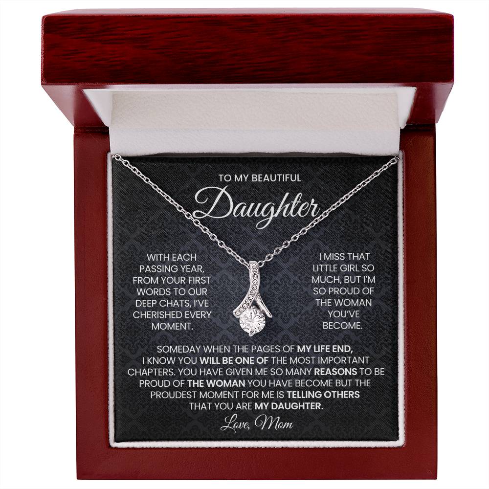 Daughter Alluring Beauty Necklace Gift