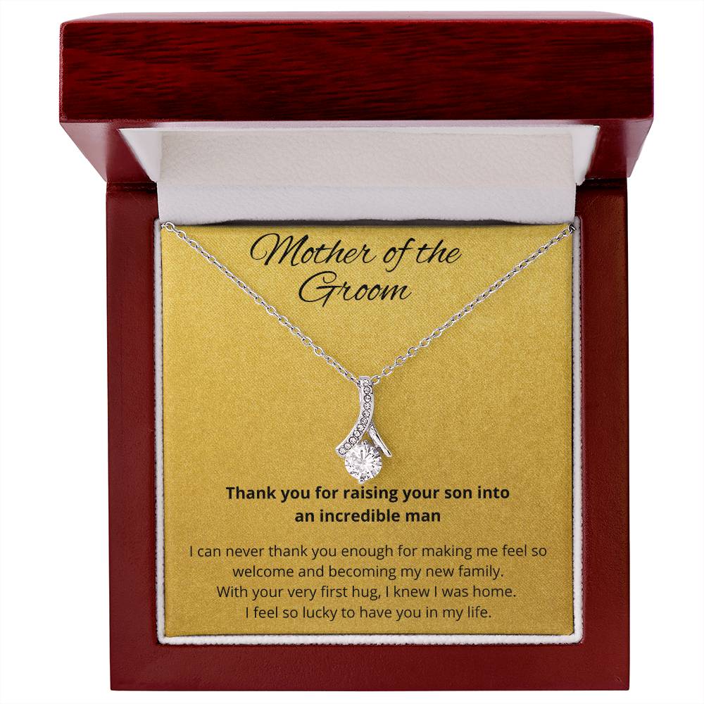 Mother of the Groom Alluring Beauty Necklace-[Heartfelt Family Gift]