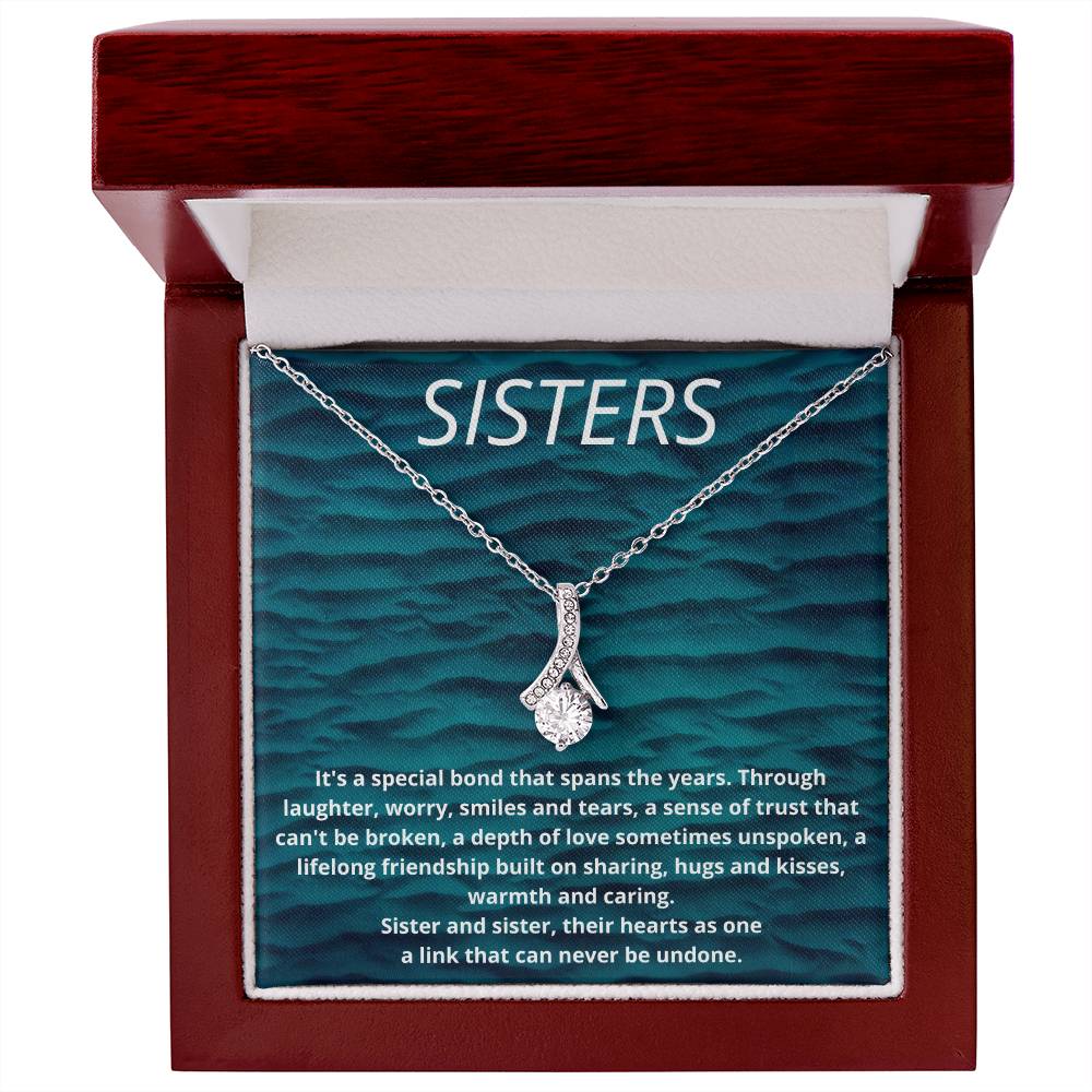 Sister Alluring Beauty Necklace-[Heartfelt Family Gift]