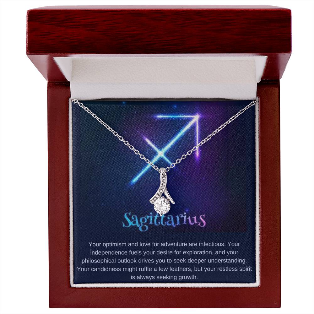 Sagittarius Alluring Beauty Necklace-[Heartfelt Family Gift]