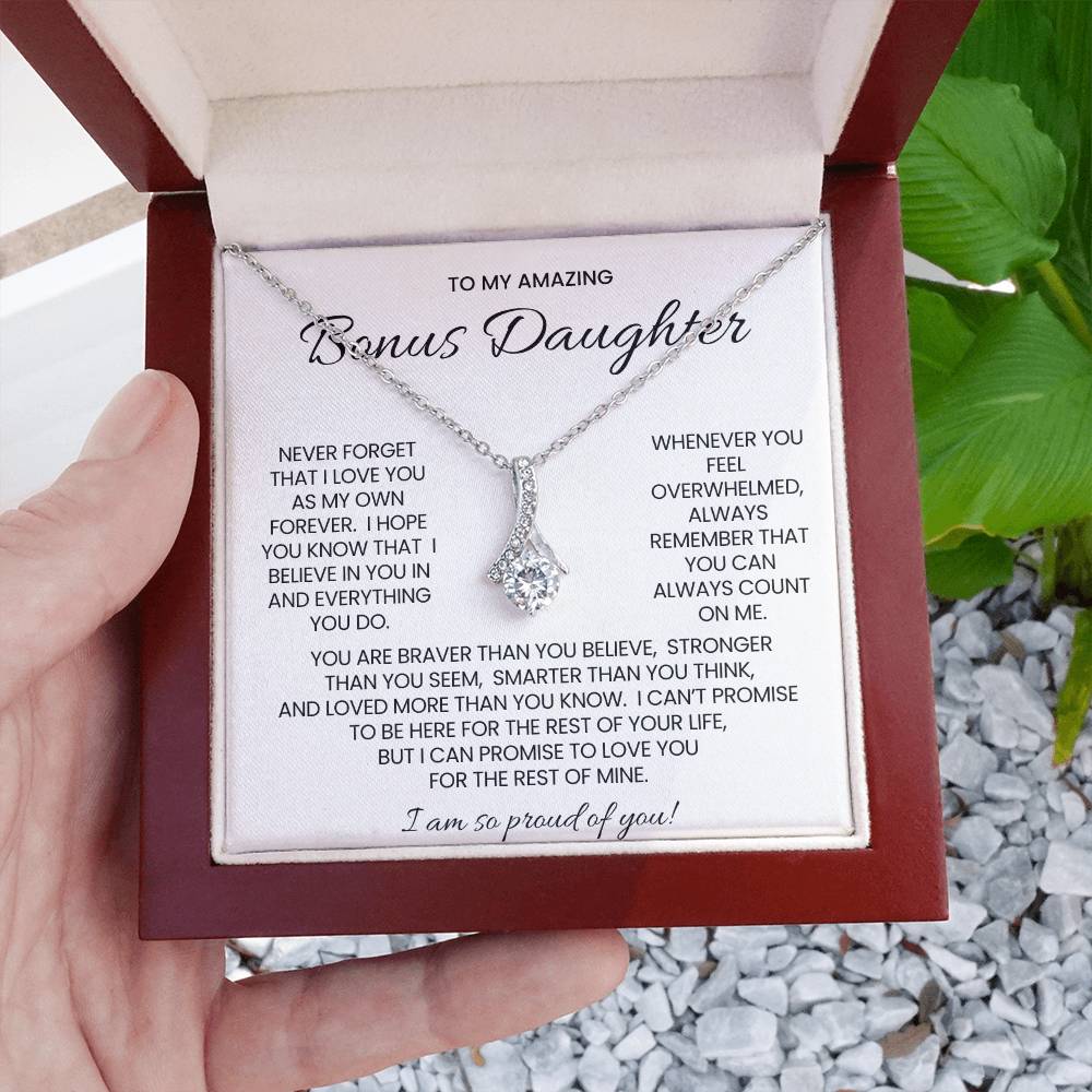 Stepddaughter Alluring Beauty Necklace Gift
