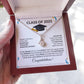 Class of 2025 Petite Ribbon Necklace Gift-[Heartfelt Family Gift]