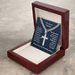 Uncle Personalized Cross Necklace on Cuban Chain-[Heartfelt Family Gift]