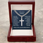 Uncle Personalized Cross Necklace on Cuban Chain-[Heartfelt Family Gift]