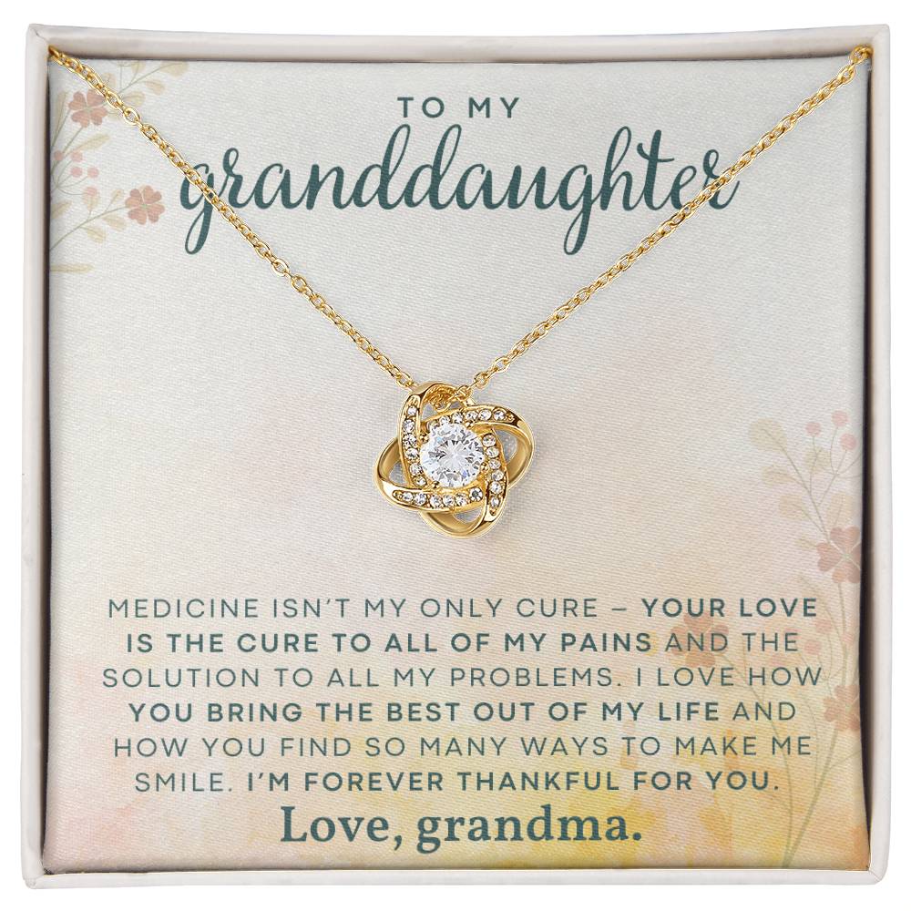 Granddaughter Necklace - Perfect Xmas  Birthday Gift for Granddaughter-[Heartfelt Family Gift]