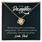 Daughter Pride Knot Necklace-[Heartfelt Family Gift]