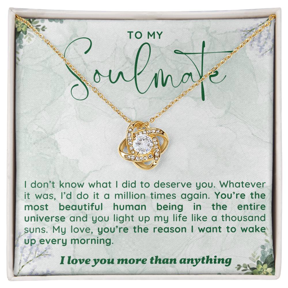 Soulmate Necklace - Perfect Christmas or Valentines Gift for Her-[Heartfelt Family Gift]