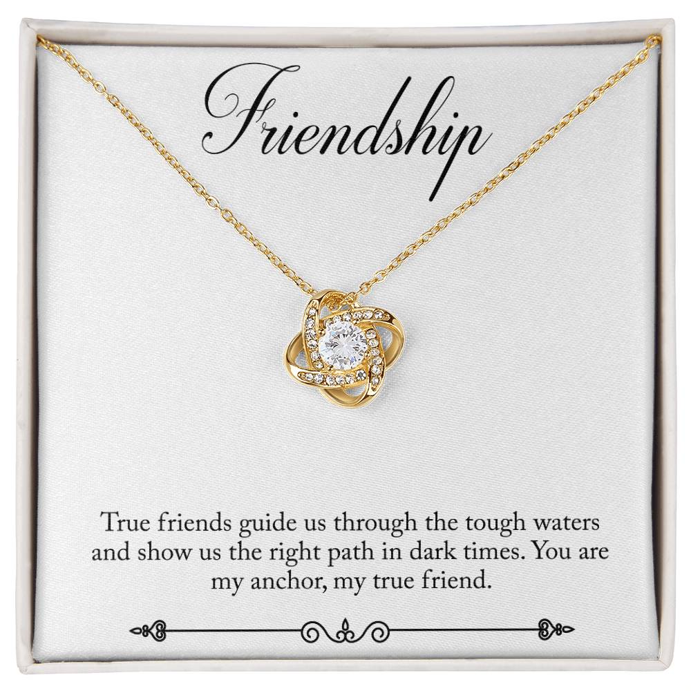 Friendship Knot Necklace-[Heartfelt Family Gift]