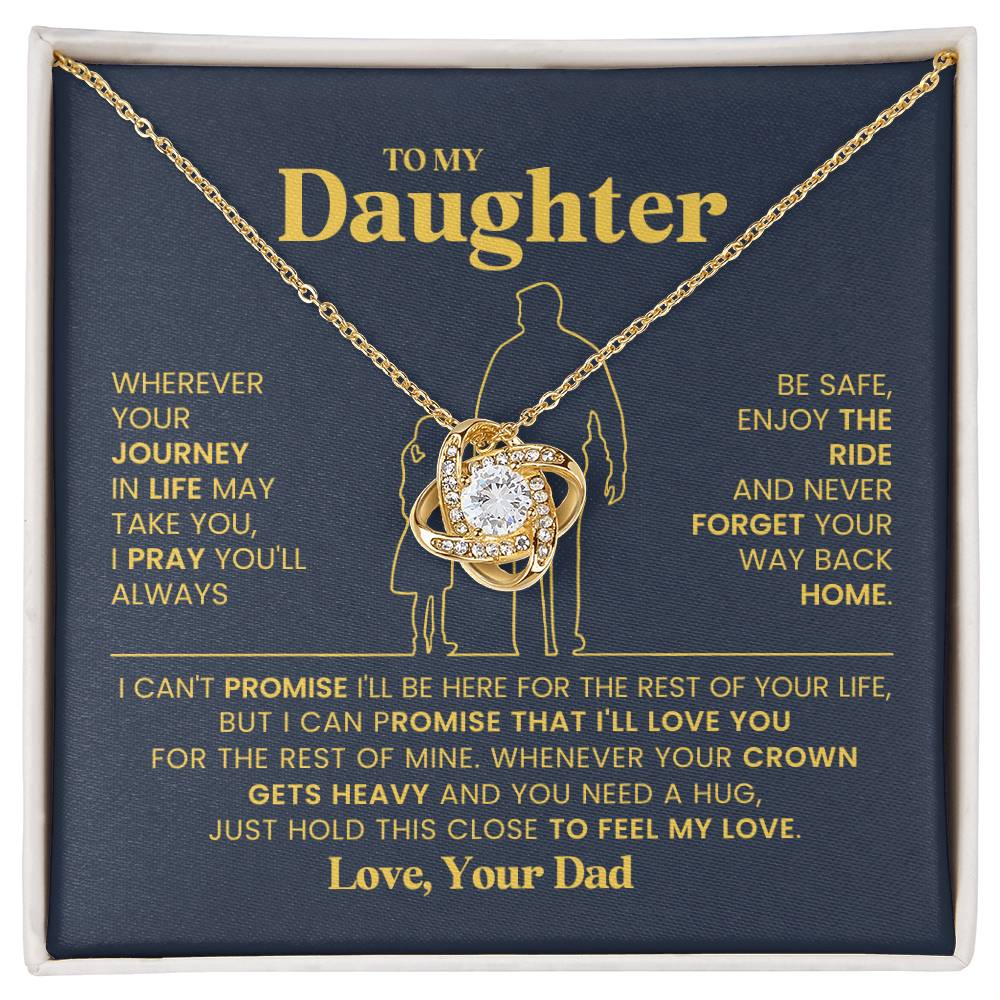 Daughter Necklace Gift from Dad