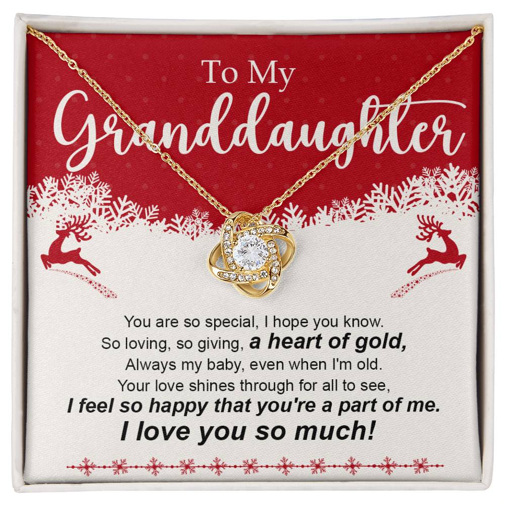 Granddaughter Necklace - Perfect Christmas Gift Personalized and Meaningful-[Heartfelt Family Gift]