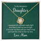 Daughter Knot Necklace - Perfect Gift for Your Wonderful Daughter-[Heartfelt Family Gift]