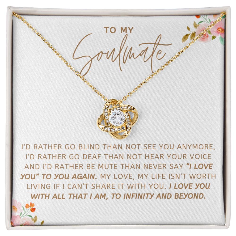 Soulmate Necklace - Thoughtful Gift for Her  Christmas  Valentine  Search Engine Optimized-[Heartfelt Family Gift]