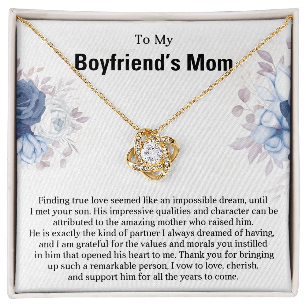 Mom Knot Necklace Gift
