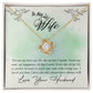 Wife Knot Necklace - Beautiful Gift for Her-[Heartfelt Family Gift]