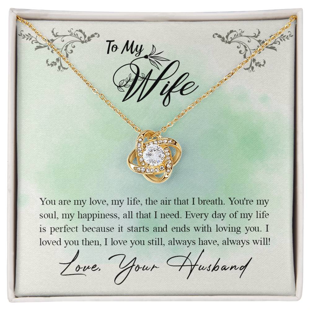 Wife Knot Necklace - Beautiful Gift for Her-[Heartfelt Family Gift]
