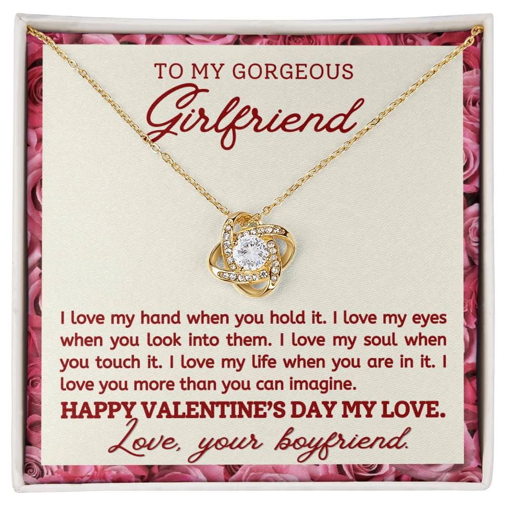 Valentines Gift for Girlfriend To My Girlfriend Necklace-[Heartfelt Family Gift]
