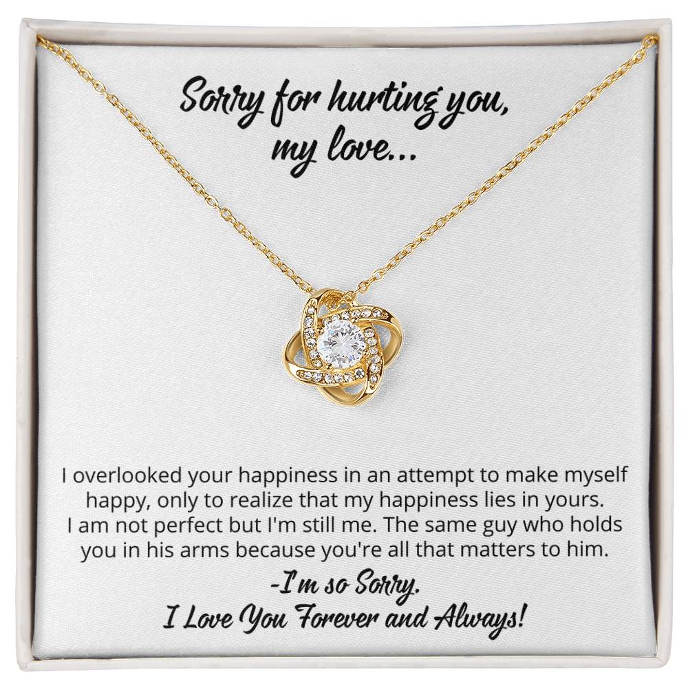 Sorry My Love Apology Necklace