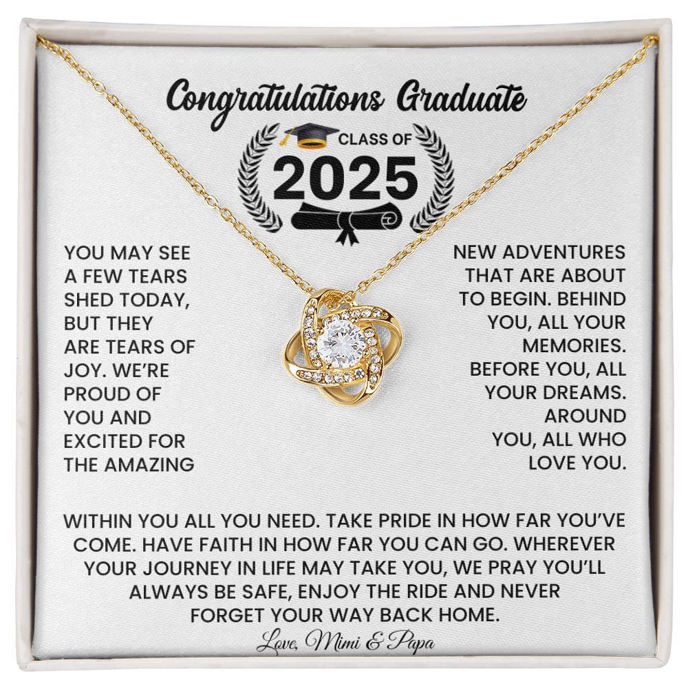 Class of 2025 Graduation Necklace Gift