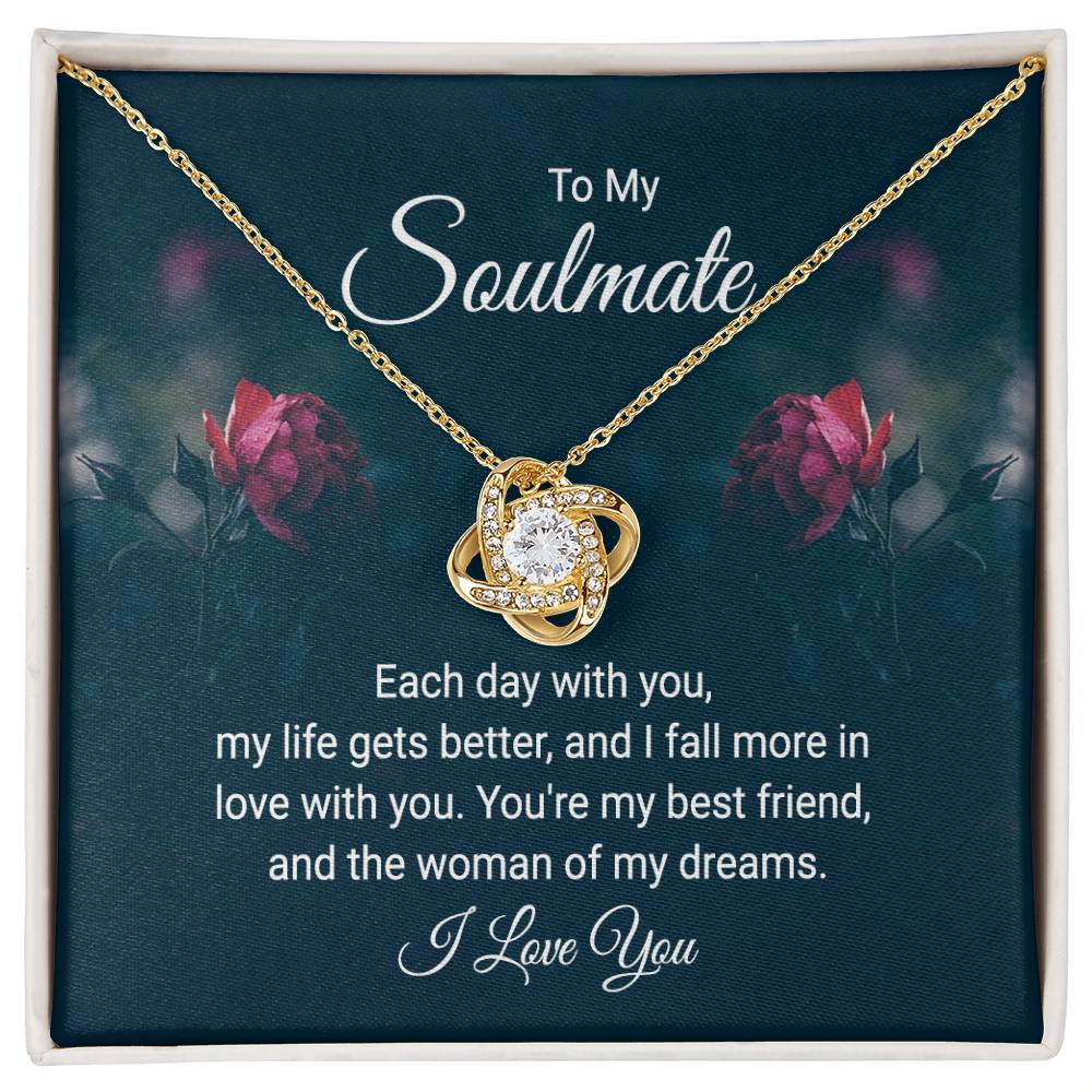 Soulmate Knot Necklace-[Heartfelt Family Gift]