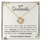 Soulmate Necklace The Perfect Christmas or Valentines Gift for Her-[Heartfelt Family Gift]