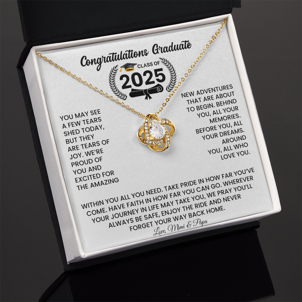 Class of 2025 Graduation Necklace Gift