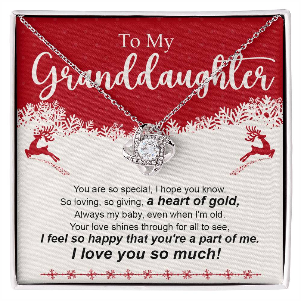 Granddaughter Necklace - Perfect Christmas Gift Personalized and Meaningful-[Heartfelt Family Gift]