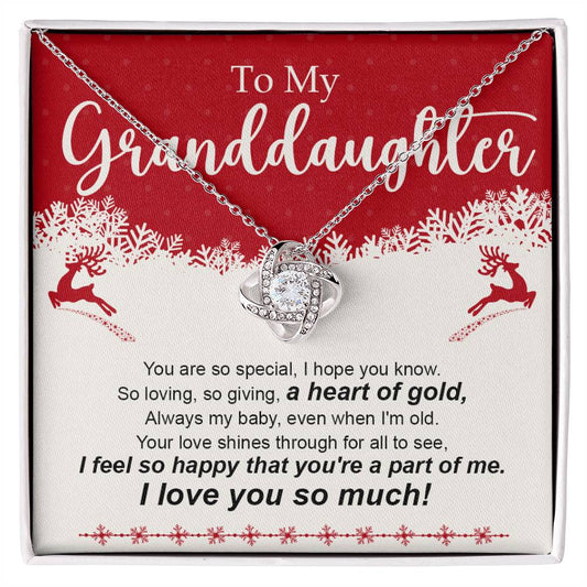 Granddaughter Necklace - Perfect Christmas Gift Personalized and Meaningful-[Heartfelt Family Gift]