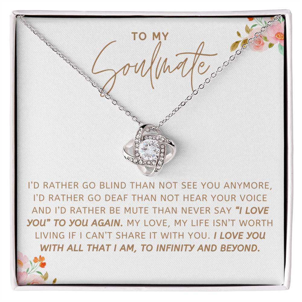Soulmate Necklace - Thoughtful Gift for Her  Christmas  Valentine  Search Engine Optimized-[Heartfelt Family Gift]