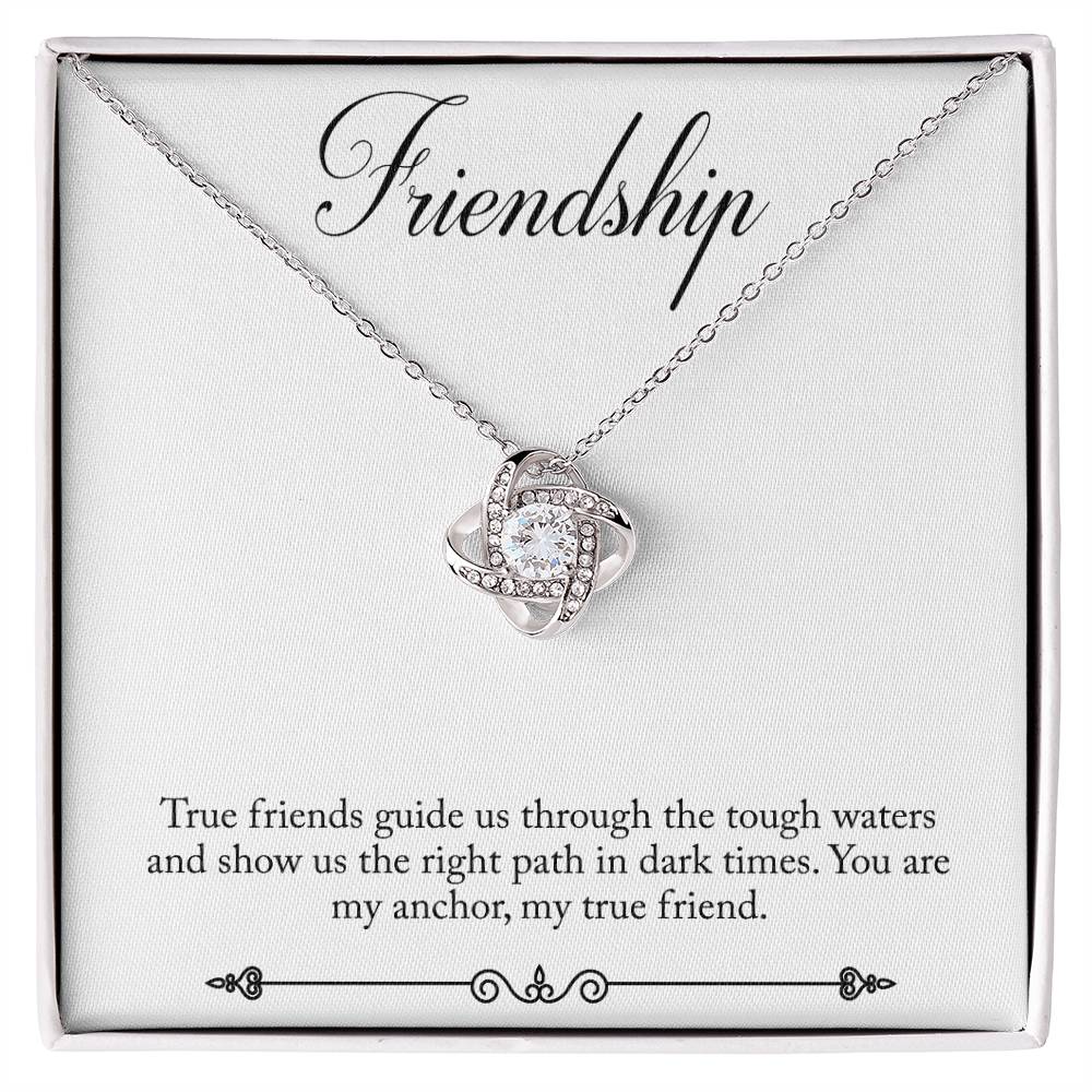 Friendship Knot Necklace-[Heartfelt Family Gift]