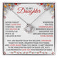 Best Daughter Jewelry To My Daughter DadMom Gift Necklace-[Heartfelt Family Gift]