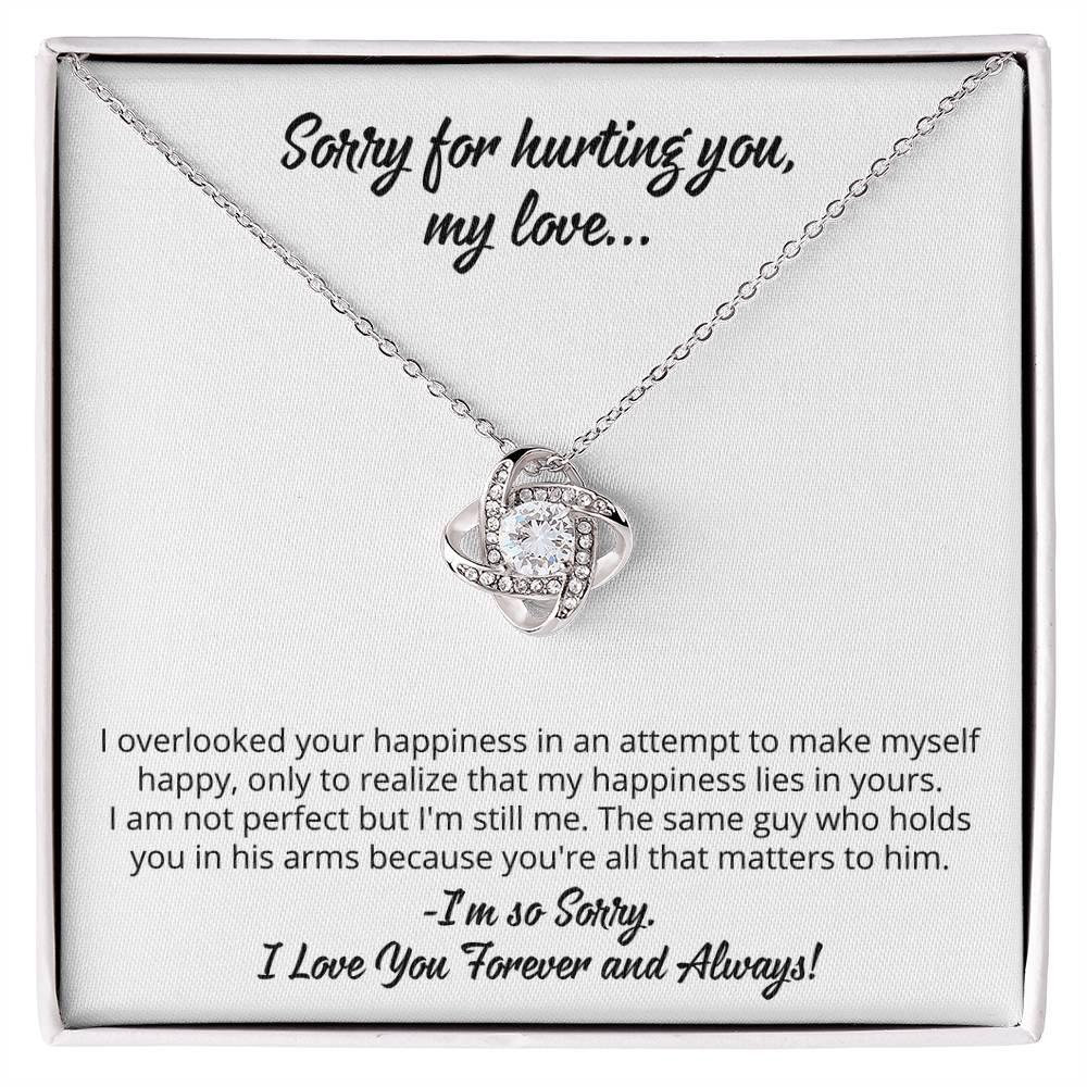 Sorry My Love Apology Necklace
