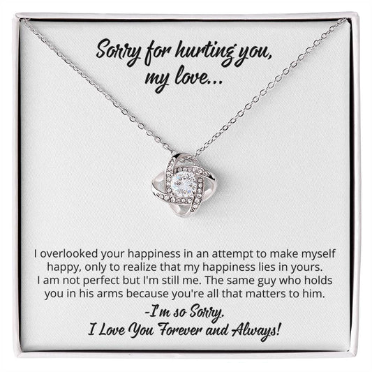 Sorry My Love Apology Necklace