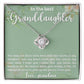 Personalized Granddaughter Gift Xmas  Birthday Necklace - Family Keepsake-[Heartfelt Family Gift]