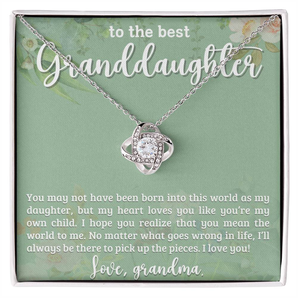 Personalized Granddaughter Gift Xmas  Birthday Necklace - Family Keepsake-[Heartfelt Family Gift]