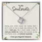 Soulmate Necklace The Perfect Christmas or Valentines Gift for Her-[Heartfelt Family Gift]