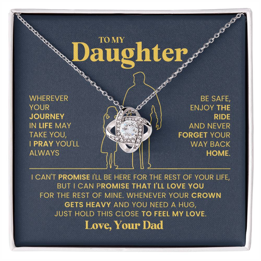Daughter Necklace Gift from Dad