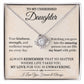 A Daughters Love Dads Jewelry Gift of a Lifetime - Daughter Necklace-[Heartfelt Family Gift]