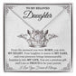 Daughter Necklace Xmas Birthday Gift for Her - Personalized Engraved Pendant-[Heartfelt Family Gift]
