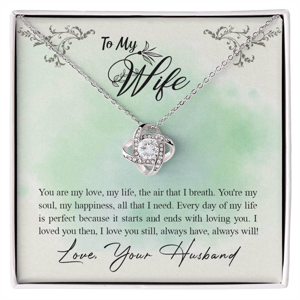 Wife Knot Necklace - Beautiful Gift for Her-[Heartfelt Family Gift]