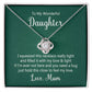 Daughter Knot Necklace - Perfect Gift for Your Wonderful Daughter-[Heartfelt Family Gift]