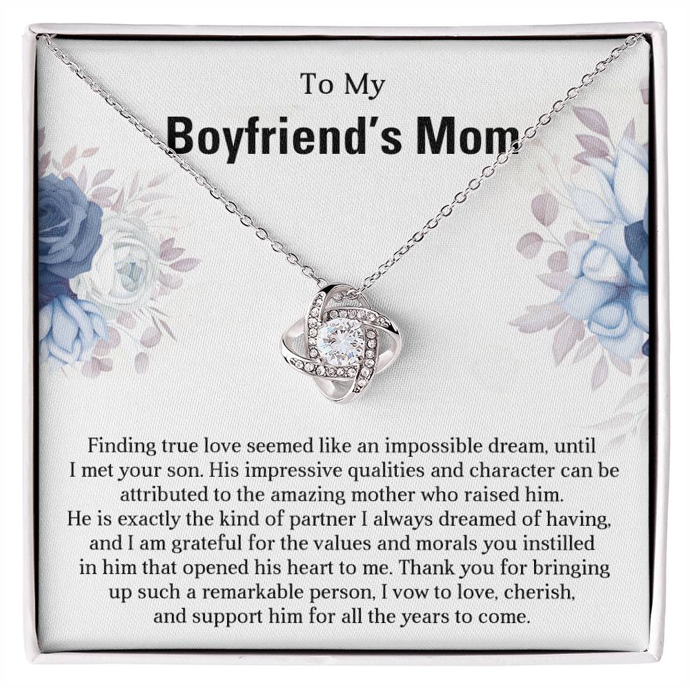 Mom Knot Necklace Gift