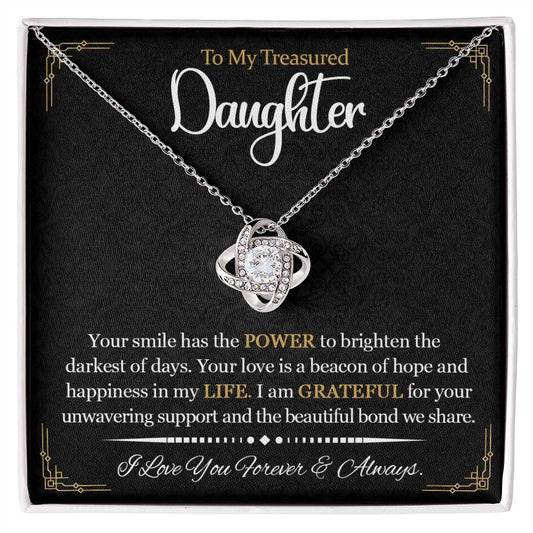 Daughter Gift Best Daughter Necklace Gifts from Dad and Mom  Daughter Jewelry Collection-[Heartfelt Family Gift]